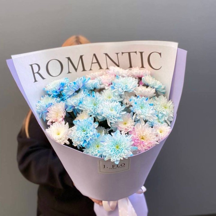 Букет кустовых хризантем в Хабаровске