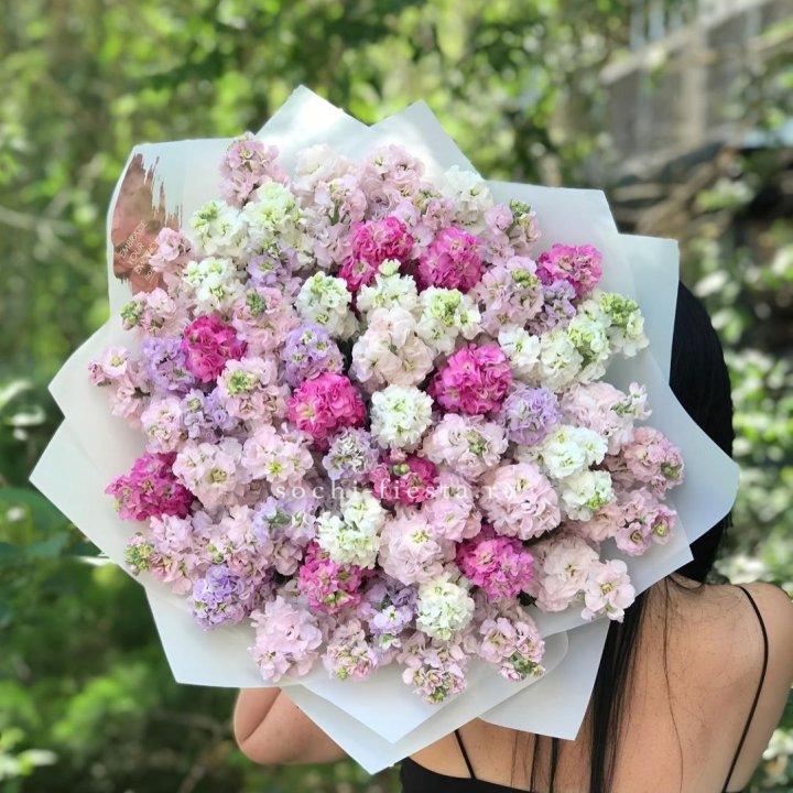 Букет ароматной маттиоллы №3 в Хабаровске