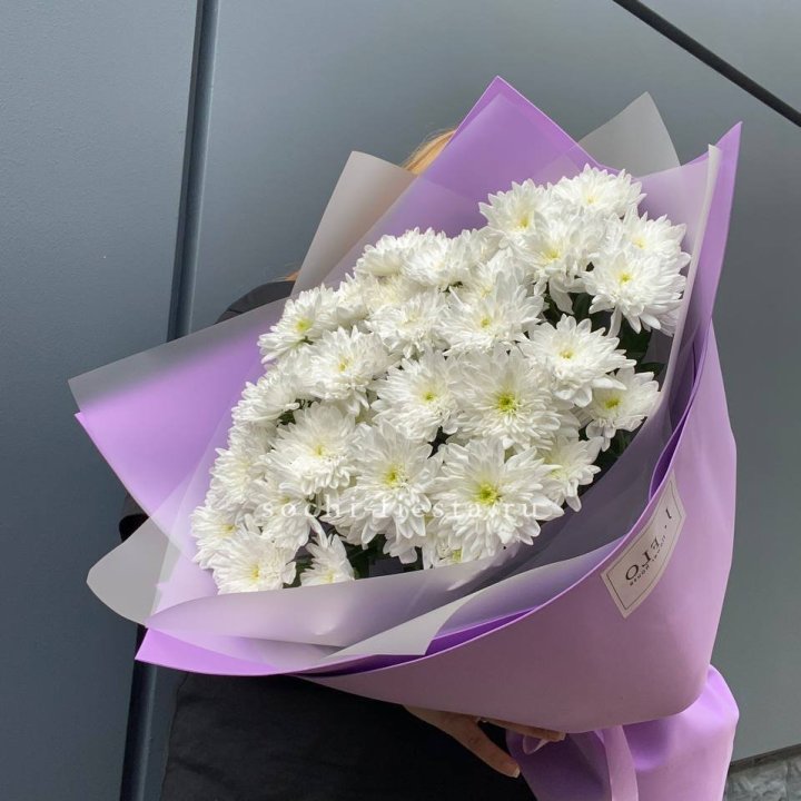  7 хризантем  в Хабаровске