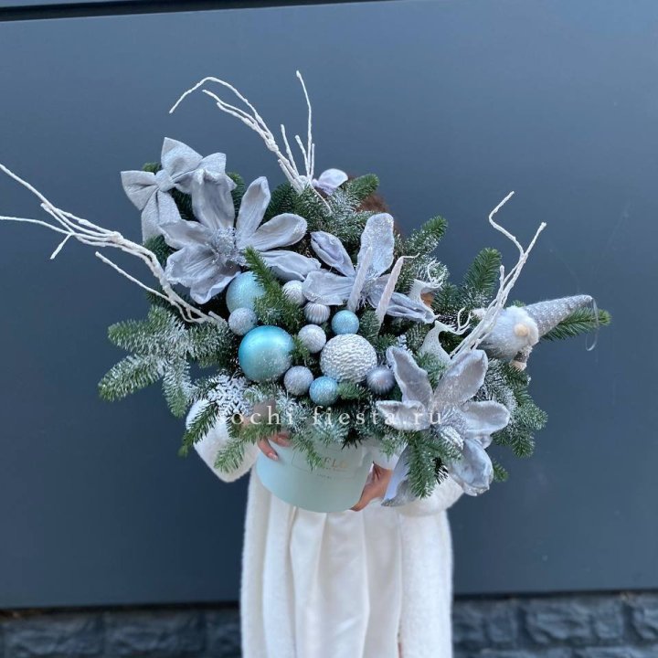 Композиция "Снежный цветок" в Хабаровске