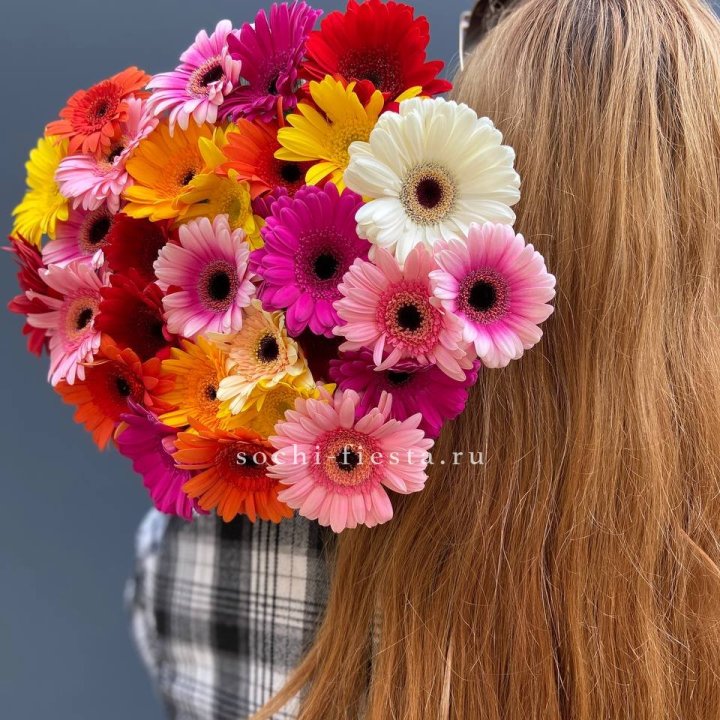 Охапка гербер  в Хабаровске