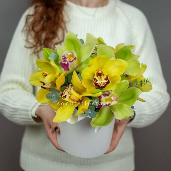 Бокс с орхидей №1 в Хабаровске