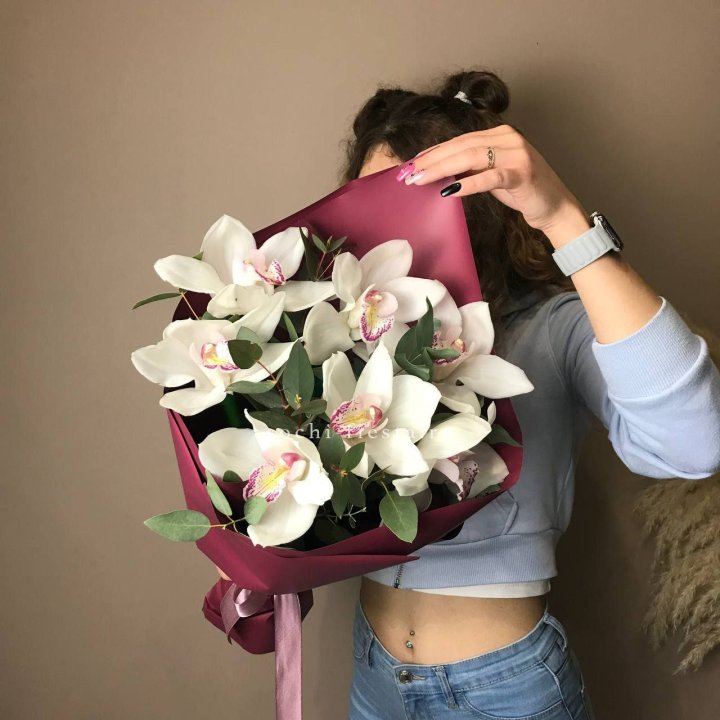 Букет орхидей №1 в Хабаровске