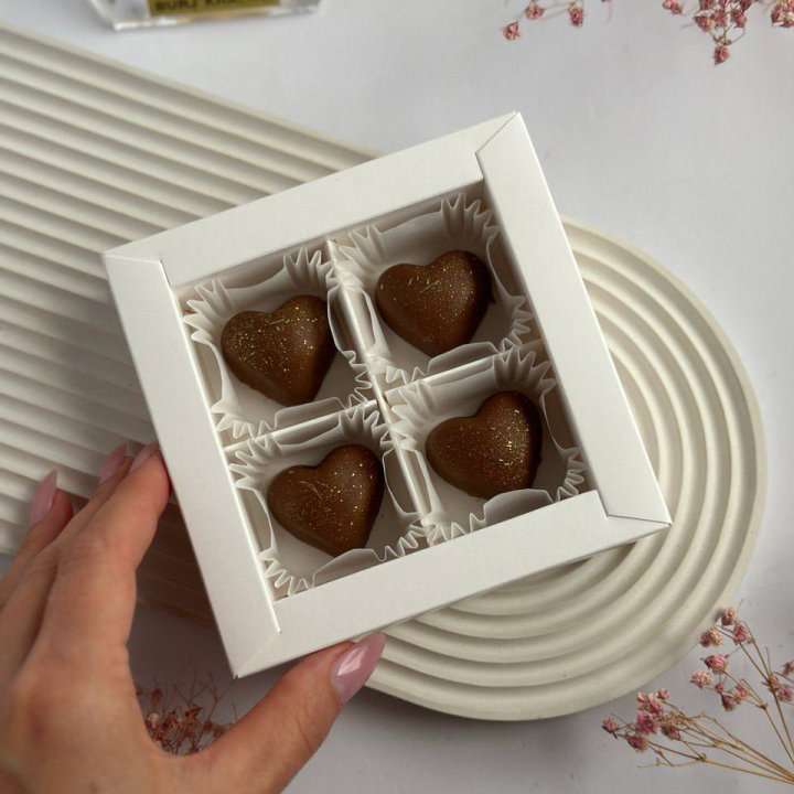 Бельгийский шоколад сердца в Хабаровске
