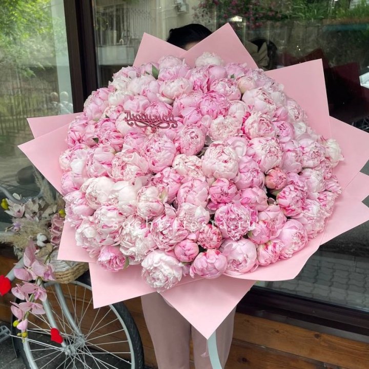 101 зефирный пион в Хабаровске