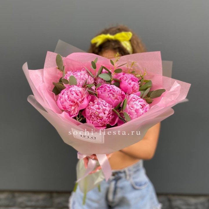 7 ярких пионов в оформлении в Хабаровске
