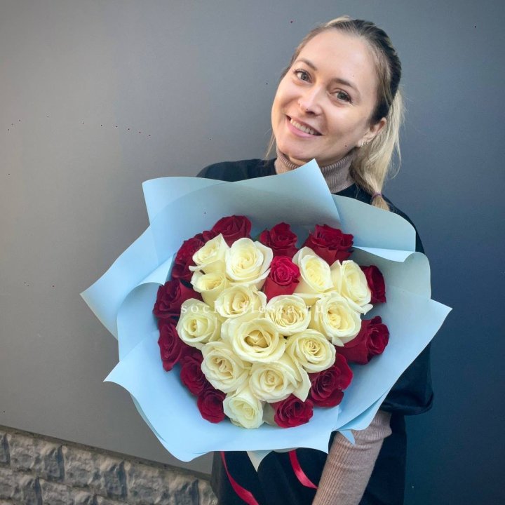 27 роз "Сердце" в Хабаровске