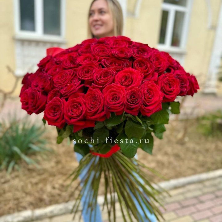 101 голландская роза в Хабаровске