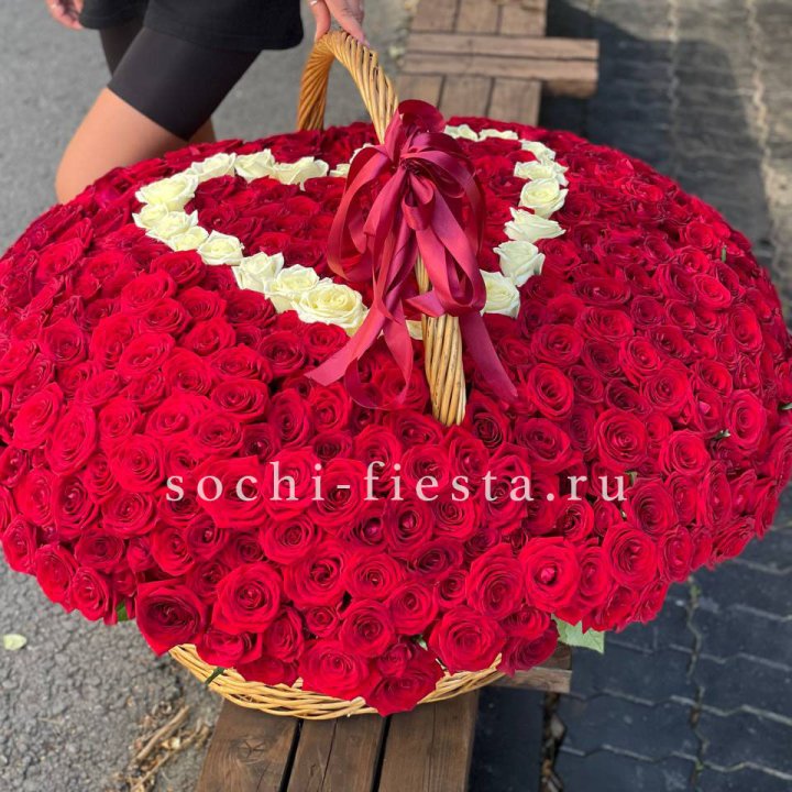 505 роз в Хабаровске