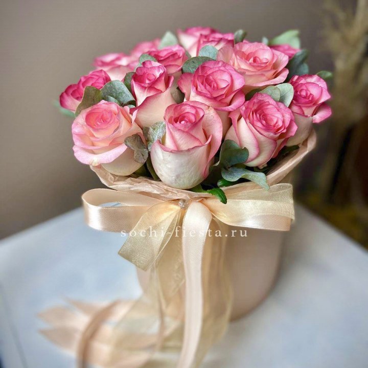 19 Роз Джумилия в коробке в Хабаровске