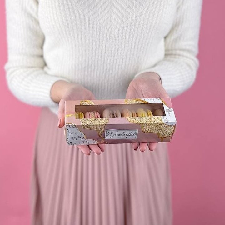 Коробка макаронс 5 шт. в Хабаровске