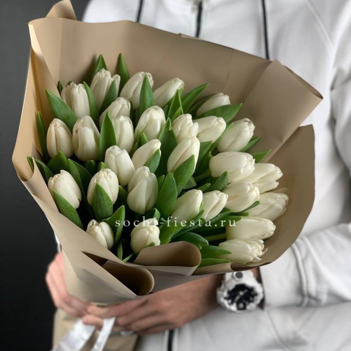 Букет из тюльпанов  в Хабаровске