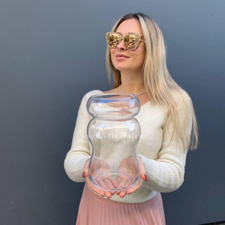 Стеклянная ваза №1 в Хабаровске